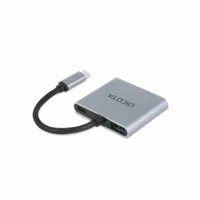 DICOTA D32063 station d'accueil Tablette/Smartphone/ordinateur portable Argent - 2