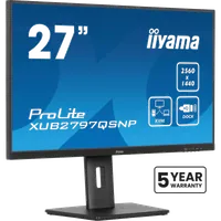 iiyama ProLite XUB2797QSNP-B1 écran plat de PC 68,6 cm (27") 2560 x 1440 pixels Quad HD LED Noir - 1