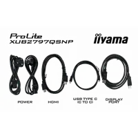 iiyama ProLite XUB2797QSNP-B1 écran plat de PC 68,6 cm (27") 2560 x 1440 pixels Quad HD LED Noir - 15