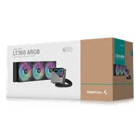 DeepCool LT360 ARGB Processeur Refroidisseur de liquide tout-en-un 12 cm Noir 1 pièce(s) - 6