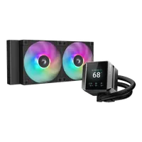 DeepCool MYSTIQUE 240 ARGB Processeur Refroidisseur de liquide tout-en-un 12 cm Noir 1 pièce(s) - 1