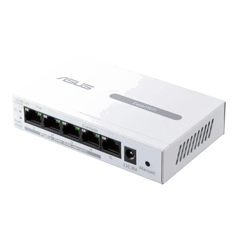 ASUS ExpertWiFi EBP15 Géré Gigabit Ethernet (10/100/1000) Connexion Ethernet, supportant l'alimentation via ce port (PoE) Blanc