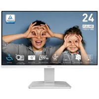 MSI Pro MP2412W écran plat de PC 60,5 cm (23.8") 1920 x 1080 pixels Full HD LCD Blanc - 4