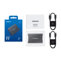 Samsung SSD externe T7 USB 3.2 4 To (Gris) - 9