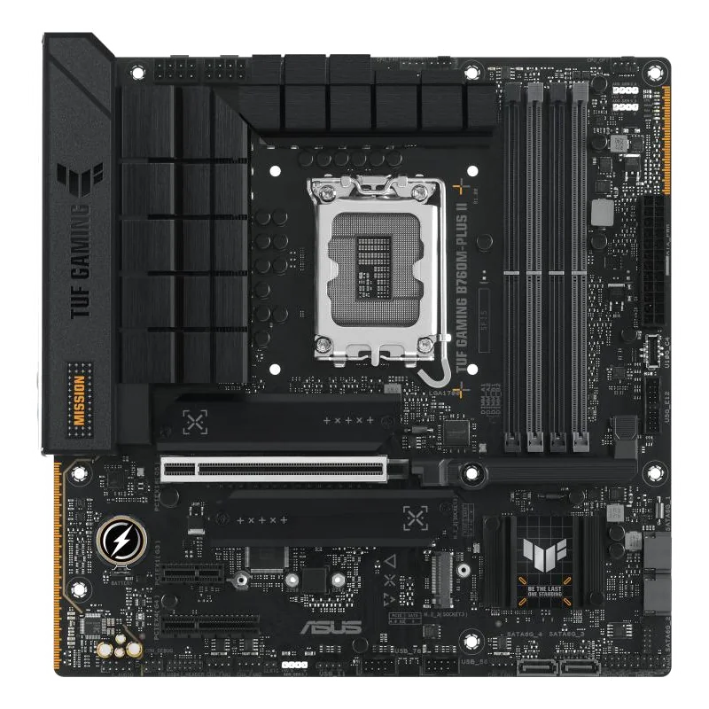 ASUS TUF GAMING B760M-PLUS II Intel B760 LGA 1700 micro ATX