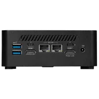 MSI Cubi NUC 13MQG-210BEU 0.84L sized PC Noir 1345U Intel SoC - 3