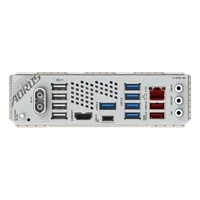 GIGABYTE B650E AORUS STEALTH ICE Carte mère - AMD Ryzen série 9000, VRM 12+2+2 phases, jusqu'à 8000 MHz DDR5 (OC), 1xPCIe 5.0 + 2xPCIe 4.0 M.2, LAN 2,5 GbE, WIFI 7, USB 3.2 Gen 2x2 - 6