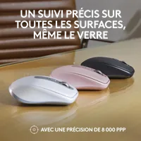Logitech 910-006929 souris Bureau Droitier RF sans fil + Bluetooth Laser 8000 DPI - 11