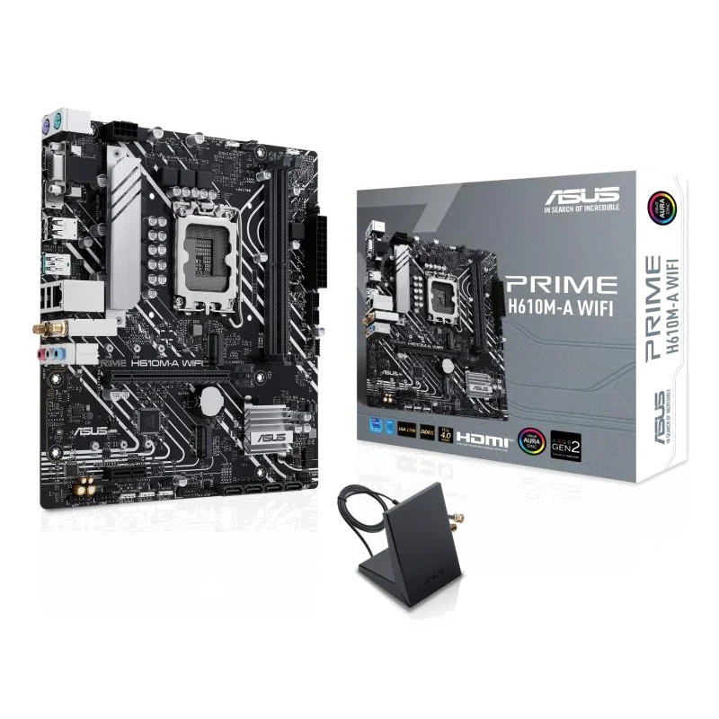 ASUS PRIME H610M-A WIFI Intel H610 LGA 1700 micro ATX