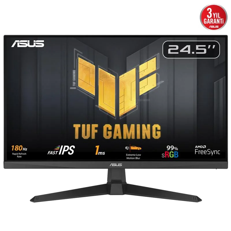 ASUS TUF Gaming VG259Q3A écran plat de PC 62,2 cm (24.5") 1920 x 1080 pixels Full HD LED Noir