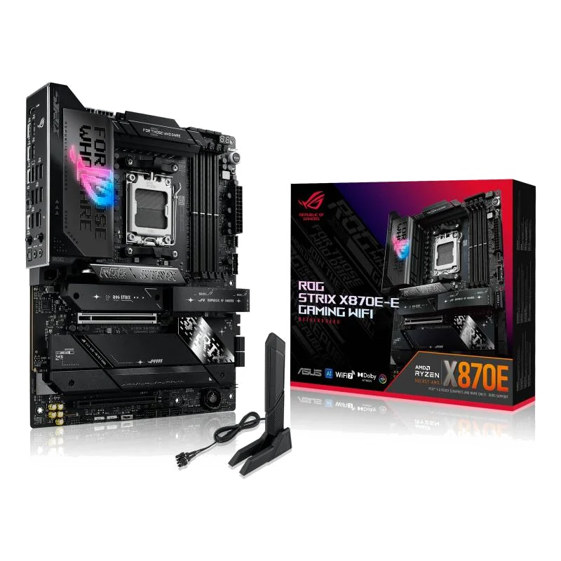 ASUS ROG STRIX X870E-E GAMING WIFI AMD X870E Emplacement AM5 ATX