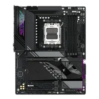 GIGABYTE X870E AORUS ELITE WIFI7 Carte Mère - Prend en charge les processeurs AMD Ryzen 9000, 16+2+2 phases VRM numérique, jusqu'à 8000Hz DDR5 (OC), 3xPCIe 5.0 + 1xPCIe 4.0, Wi-Fi 7, LAN 2,5GbE, USB 4 - 2