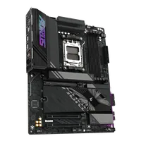 GIGABYTE X870E AORUS ELITE WIFI7 Carte Mère - Prend en charge les processeurs AMD Ryzen 9000, 16+2+2 phases VRM numérique, jusqu'à 8000Hz DDR5 (OC), 3xPCIe 5.0 + 1xPCIe 4.0, Wi-Fi 7, LAN 2,5GbE, USB 4 - 3
