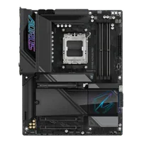GIGABYTE X870E AORUS PRO Carte Mère - Prend en charge les processeurs AMD Ryzen 9000, 16+2+2 phases VRM numérique, jusqu'à 8000MHz DDR5 (OC), 3xPCIe 5.0 + 1xPCIe 4.0, Wi-Fi 7, LAN 2.5GbE, USB 4 - 2