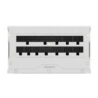 GIGABYTE AORUS ELITE P1000W ICE Alimentation - PCIe 5.0, 80 PLUS Platinum, Conception entièrement modulaire, Ventilateur de 120 mm, Compatible ATX 3.0, Prise EU - 3