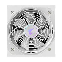 GIGABYTE AORUS ELITE P1000W ICE Alimentation - PCIe 5.0, 80 PLUS Platinum, Conception entièrement modulaire, Ventilateur de 120 mm, Compatible ATX 3.0, Prise EU - 4