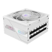 GIGABYTE AORUS ELITE P1000W ICE Alimentation - PCIe 5.0, 80 PLUS Platinum, Conception entièrement modulaire, Ventilateur de 120 mm, Compatible ATX 3.0, Prise EU - 5