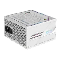 GIGABYTE AORUS ELITE P1000W ICE Alimentation - PCIe 5.0, 80 PLUS Platinum, Conception entièrement modulaire, Ventilateur de 120 mm, Compatible ATX 3.0, Prise EU - 6