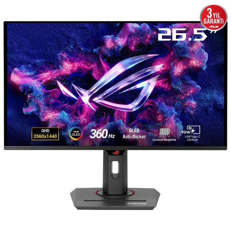 ASUS ROG Strix OLED XG27ACDNG écran plat de PC 67,3 cm (26.5") 2560 x 1440 pixels Quad HD QD-OLED Noir