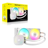 Corsair Nautilus 240 RS ARGB Liquid Processeur Refroidisseur de liquide tout-en-un Blanc 1 pièce(s) - 11