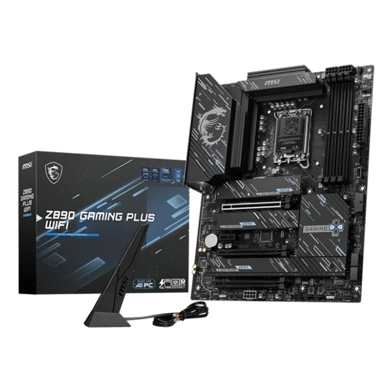 MSI Z890 GAMING PLUS WIFI carte mère Intel Z890 LGA 1851 (Socket V1) ATX