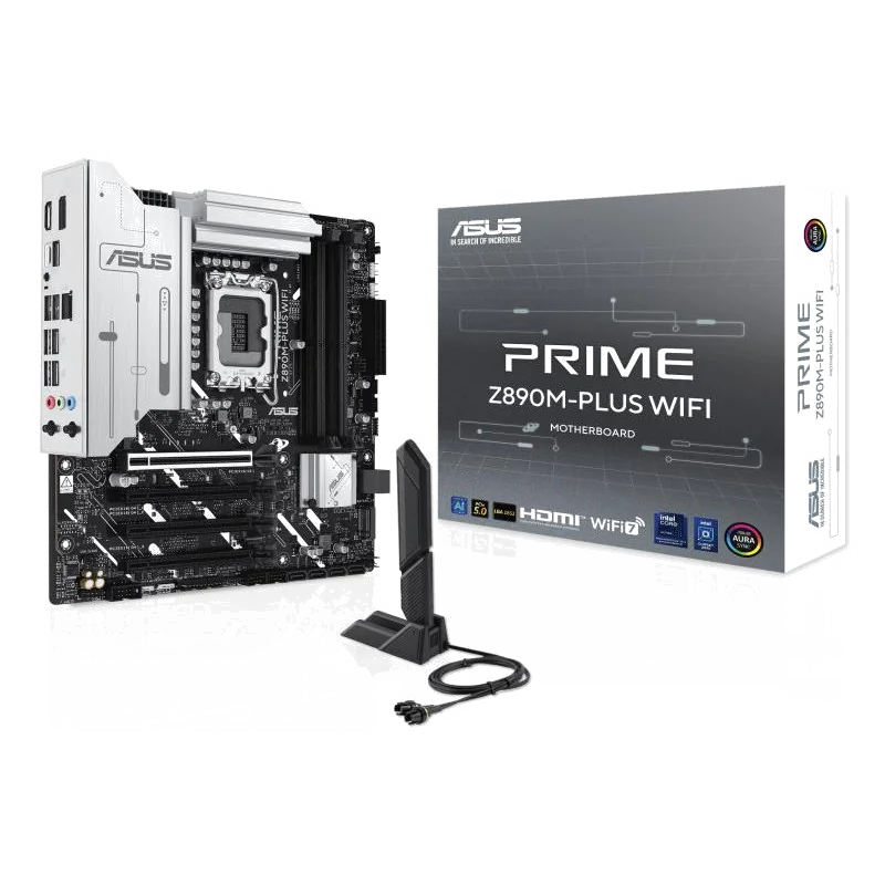ASUS PRIME Z890M-PLUS WIFI Intel Z890 LGA 1851 (Socket V1) micro ATX