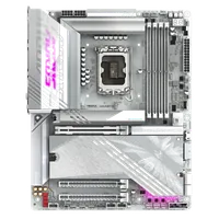 GIGABYTE Carte mère Z890 AORUS ELITE X ICE - Prend en charge les processeurs Intel Core Ultra (Série 2), VRM à 16+1+2 phases, jusqu'à 9500MHz DDR5 (OC), 1xPCIe 5.0 + 4xPCIe 4.0, Wi-Fi 7, LAN 2.5GbE, Thunderbolt 4 - 2