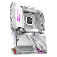 GIGABYTE Carte mère Z890 AORUS ELITE X ICE - Prend en charge les processeurs Intel Core Ultra (Série 2), VRM à 16+1+2 phases, jusqu'à 9500MHz DDR5 (OC), 1xPCIe 5.0 + 4xPCIe 4.0, Wi-Fi 7, LAN 2.5GbE, Thunderbolt 4 - 3