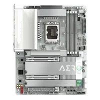 GIGABYTE Carte mère Z890 AERO G - Prend en charge les processeurs Intel Core Ultra (Série 2), VRM à 16+1+2 phases, jusqu'à 8800MHz DDR5 (OC), 1xPCIe 5.0 + 4xPCIe 4.0, Wi-Fi 7, LAN 2.5GbE, Thunderbolt 4 - 2
