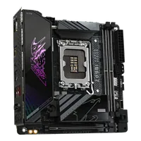 GIGABYTE Carte mère Z890I AORUS ULTRA - Prend en charge les processeurs Intel Core Ultra (Série 2), VRM à 8+1+2 phases, jusqu'à 8800MHz DDR5 (OC), 1xPCIe 5.0 + 1xPCIe 4.0, Wi-Fi 7, LAN 2.5GbE, Thunderbolt 4 - 3