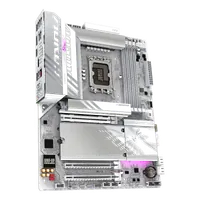 GIGABYTE Carte mère Z890 AORUS ELITE WIFI7 ICE - Prend en charge les processeurs Intel Core Ultra (Série 2), VRM à 16+1+2 phases, jusqu'à 8800MHz DDR5 (OC), 1xPCIe 5.0 + 3xPCIe 4.0, Wi-Fi 7, LAN 2.5GbE, Thunderbolt 4 - 3