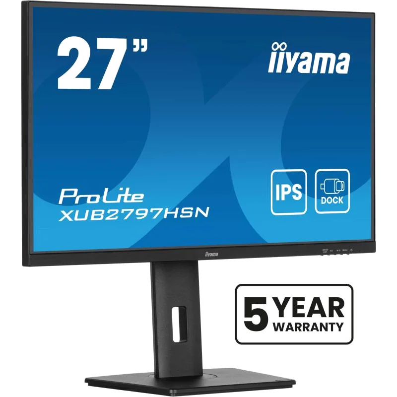 iiyama ProLite XUB2797HSN-B2 écran plat de PC 68,6 cm (27") 1920 x 1080 pixels Full HD LED Noir