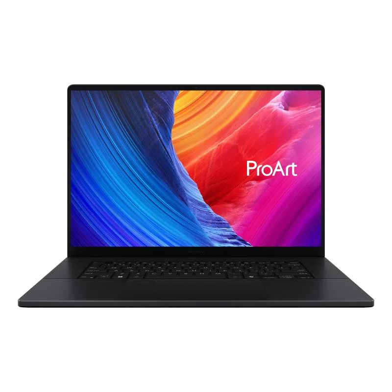 ASUS ProArt P16 H7606WV-ME033X Copilot+ PC AMD Ryzen AI 9 HX 370 Ordinateur portable 40,6 cm (16") Écran tactile WQUXGA 32 Go LPDDR5x-SDRAM 1 To SSD NVIDIA GeForce RTX 4060 Wi-Fi 7 (802.11be) Windows 11 Pro Noir