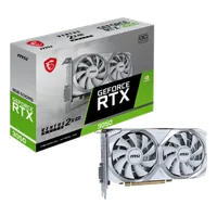MSI VENTUS RTX 3050 2X XS WHITE 8G OC NVIDIA GeForce RTX 3050 8 Go GDDR6 - 2