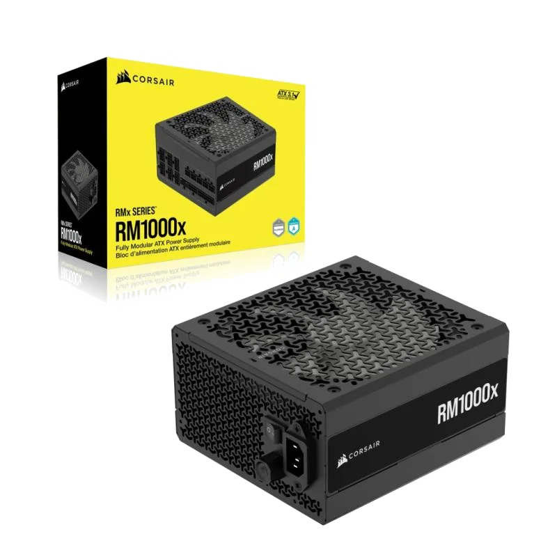 Alimentation PC Corsair RM1000x 1000W Modulaire 80+ Gold ATX 3.1 PCIe 5.1