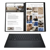 ASUS Zenbook Duo UX8406CA-PZ172X Intel Core Ultra 9 285H Hybride (2-en-1) 35,6 cm (14") Écran tactile 3K 32 Go LPDDR5x-SDRAM 1 To SSD Wi-Fi 7 (802.11be) Windows 11 Pro Gris - 8