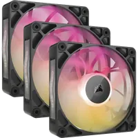 Ventilateur Boîtier PC Corsair iCUE LINK RX120 MAX RGB 12 cm Noir - Pack de 3 - 1