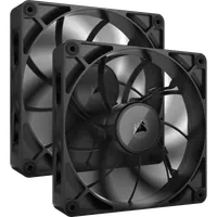 Kit 2 Ventilateurs Boîtier Corsair iCUE LINK RX140 MAX RGB 140mm Noir - 1