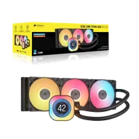 Watercooling AIO CORSAIR iCUE LINK TITAN RX LCD 360mm - Noir - 2