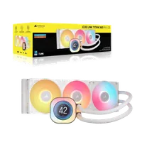 Refroidisseur Liquide CPU Corsair iCUE LINK TITAN 360 RX LCD Blanc - 2