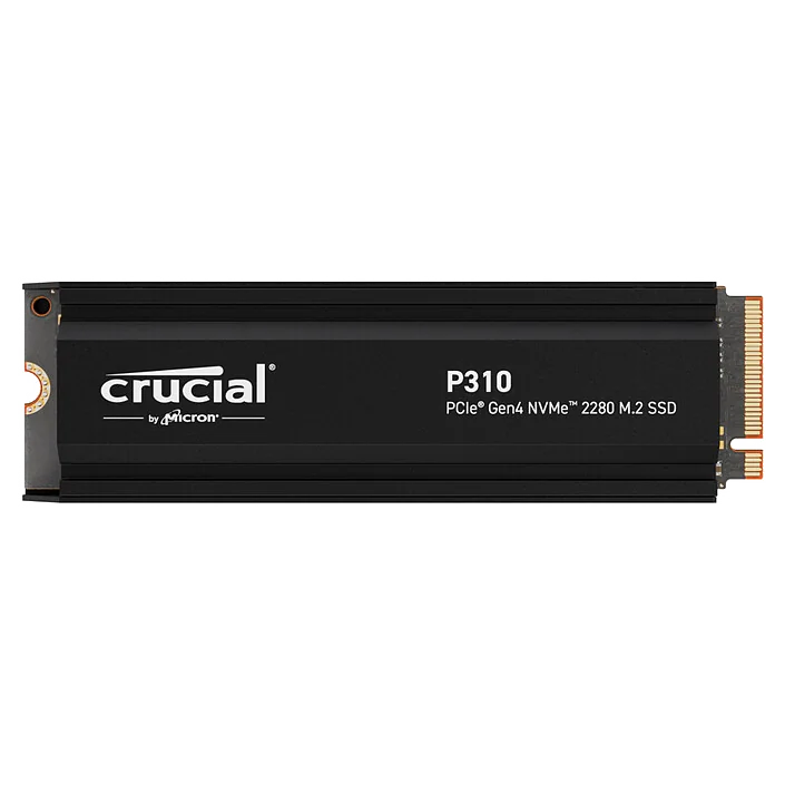 Disque SSD Crucial P310 1To avec dissipateur - M.2 NVMe Type 2280