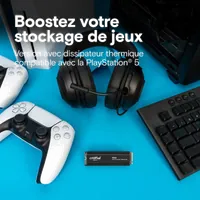 SSD Crucial P310 1To PCIe Gen4 NVMe M.2 avec Heatsink - 4