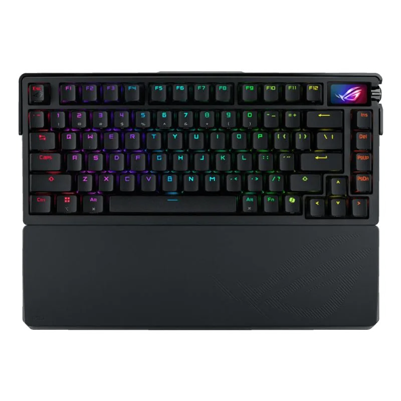 ASUS ROG Azoth Extreme clavier Gaming USB + RF Wireless + Bluetooth QWERTZ Français Noir