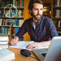 Souris Filaire Logitech B110 Silent USB - Noir - 2