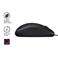 Souris Filaire Logitech B110 Silent USB - Noir - 5