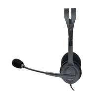 Casque-micro filaire Logitech H111 Stéréo - Noir - 2