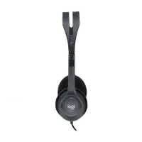 Casque-micro filaire Logitech H111 Stéréo - Noir - 4