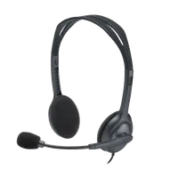 Casque-micro filaire Logitech H111 Stéréo - Noir - 5