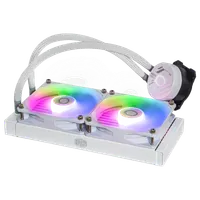 Watercooling AIO Cooler Master MasterLiquid 240 Core II White ARGB - 240mm - 2