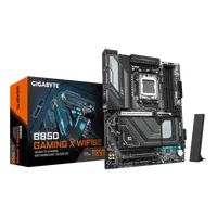 GIGABYTE B850 GAMING X WIFI6E Carte Mère - AMD Ryzen 9000 Series CPUs, VRM numérique 12+2+2 phases, jusqu'à 8200MHz DDR5 (OC), 1xPCIe 5.0 + 2xPCIe 4.0 M.2, LAN 2.5G, WIFI 6E, USB 3.2 Gen 2x2 - 2